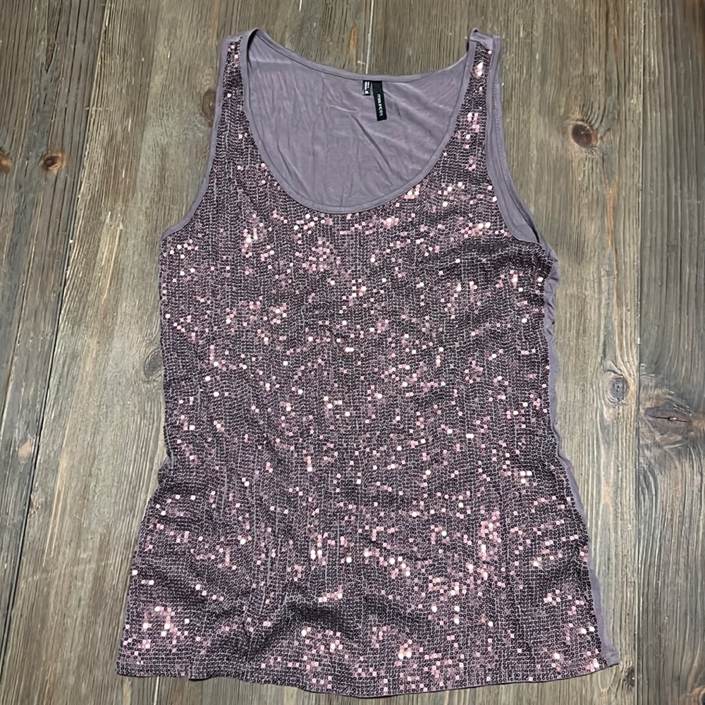 Bedazzled tank top